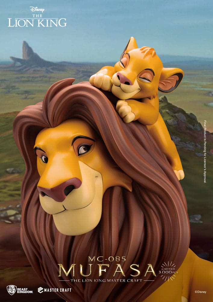 Disney Master Craft Statue The Lion King Mufasa 36 cm