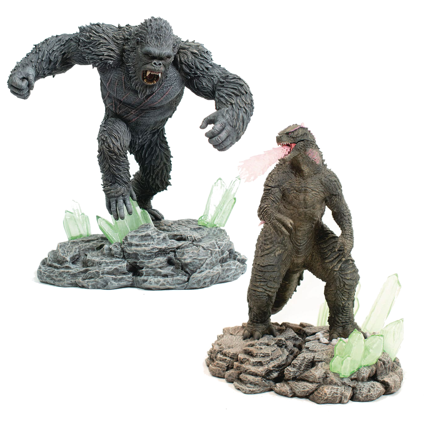 Godzilla X Kong: The New Empire Gallery Deluxe PVC Diorama King Kong / Godzilla 23-28 cm