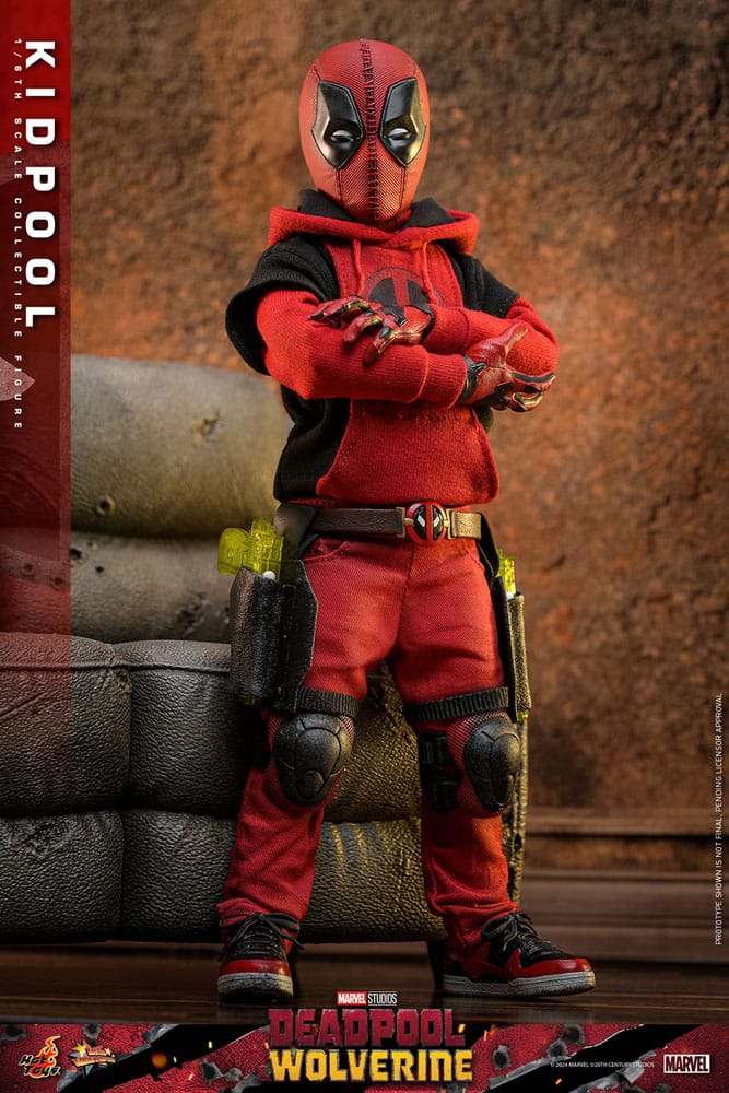 Deadpool & Wolverine Movie Masterpiece Action Figure 1/6 Kidpool 22 cm