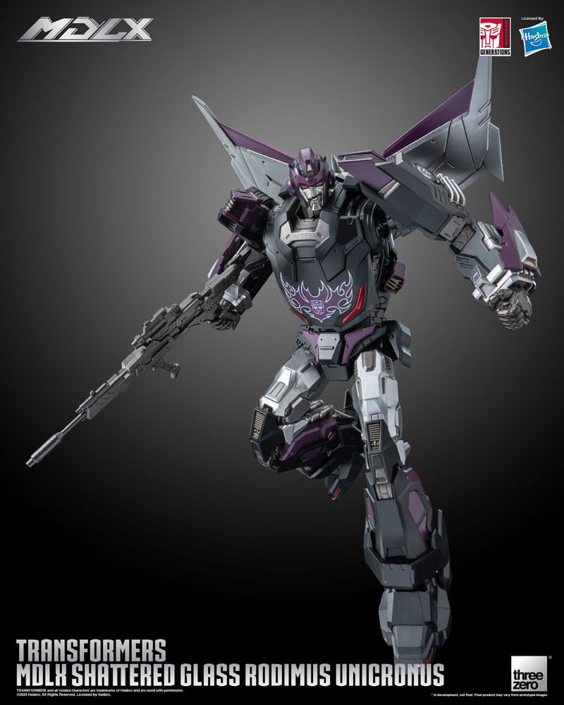 Transformers MDLX Action Figure Shattered Glass Rodimus Unicronus 23 cm