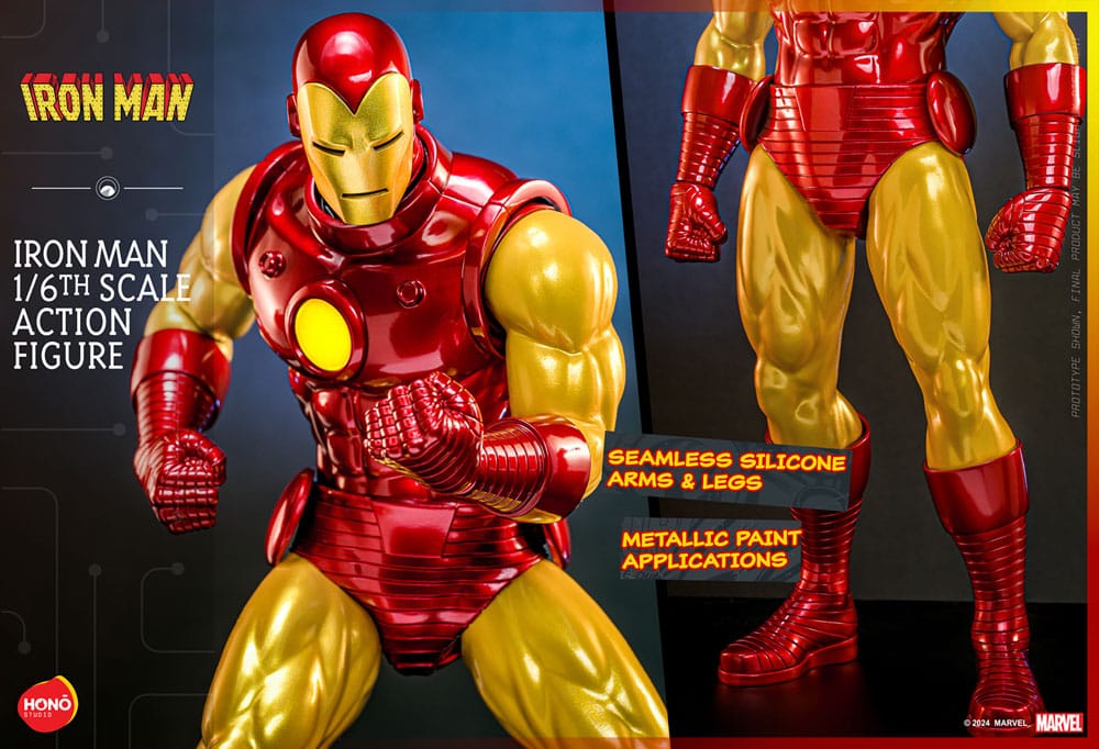 Marvel Action Figure 1/6 Iron Man 32 cm