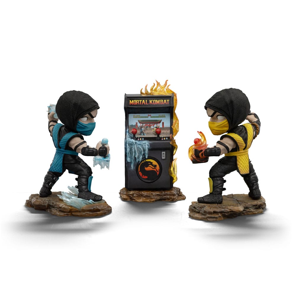 Mortal Kombat Mini Co. PVC Figures Scorpion vs. Subzero Arcade Set 15 cm