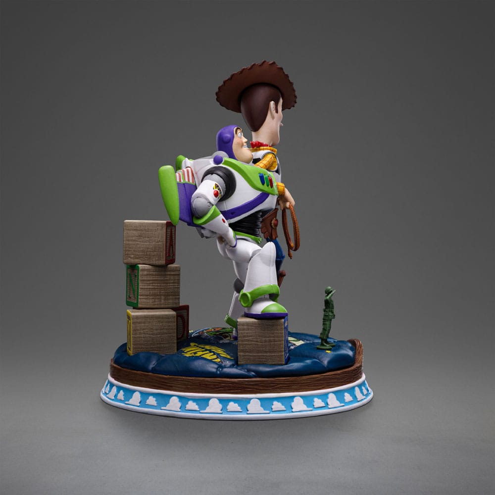 Toy Story Deluxe Art Scale Statue 1/10 Buzz & Woody 38 cm