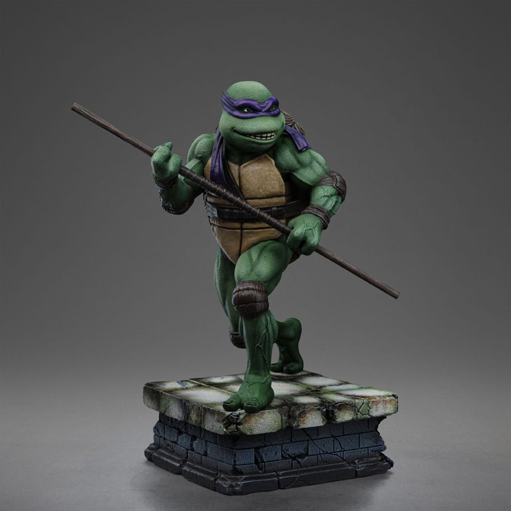 Teenage Mutant Ninja Turtles Art Scale Statue 1/10 Donatello / Leonardo 18 cm