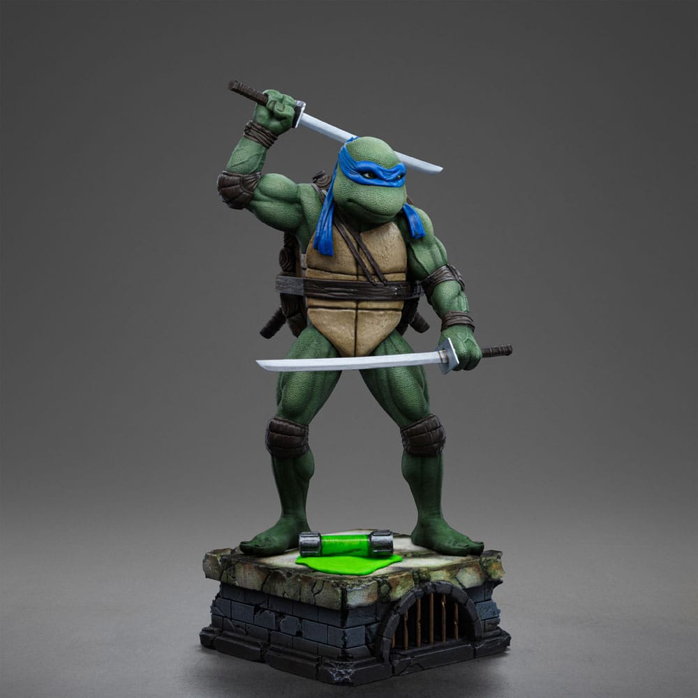 Teenage Mutant Ninja Turtles Art Scale Statue 1/10 Donatello / Leonardo 18 cm