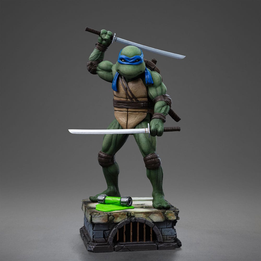 Teenage Mutant Ninja Turtles Art Scale Statue 1/10 Donatello / Leonardo 18 cm