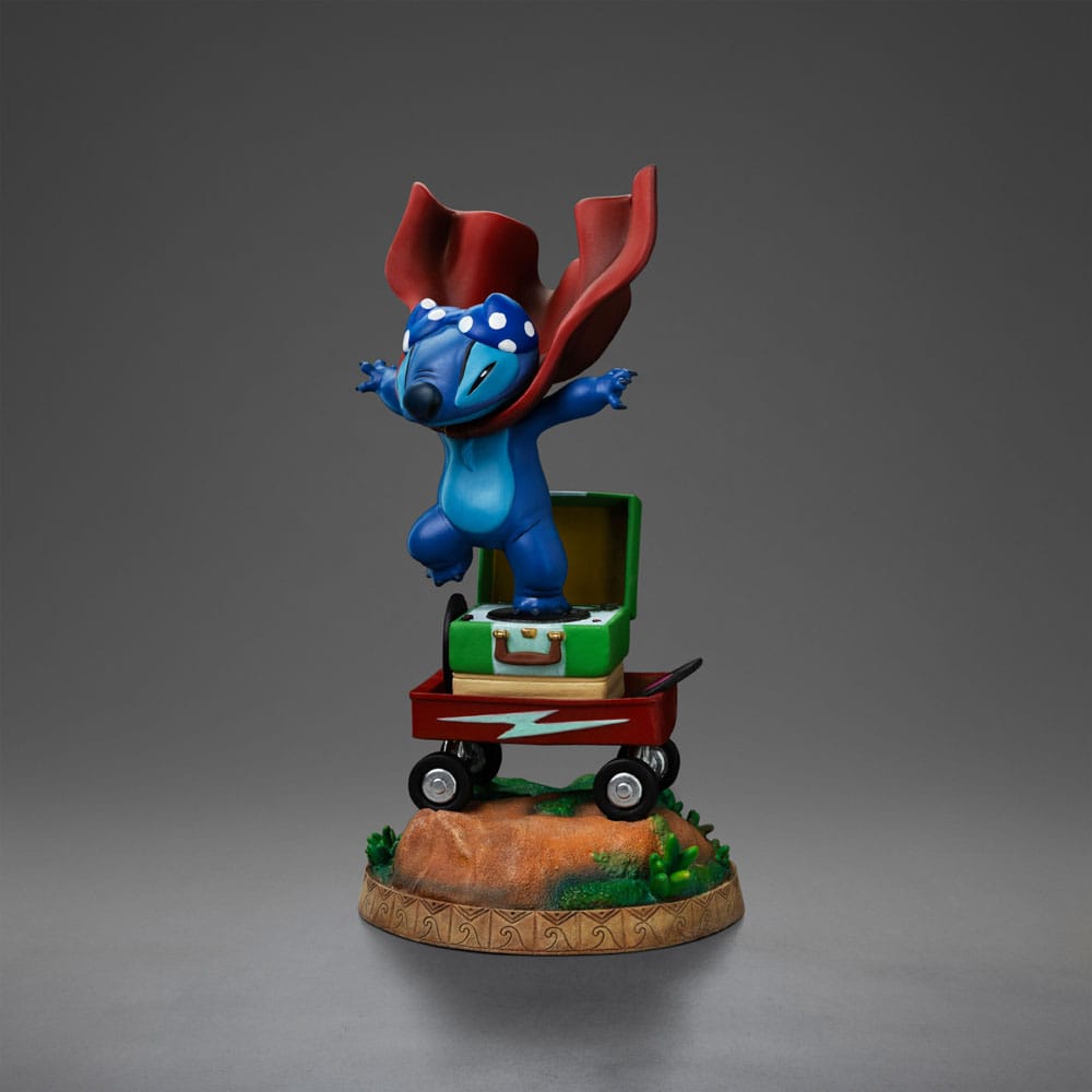 Lilo & Stitch Art Scale Statue 1/10 Stitch Laundry / King of Rock / Hula 19 cm