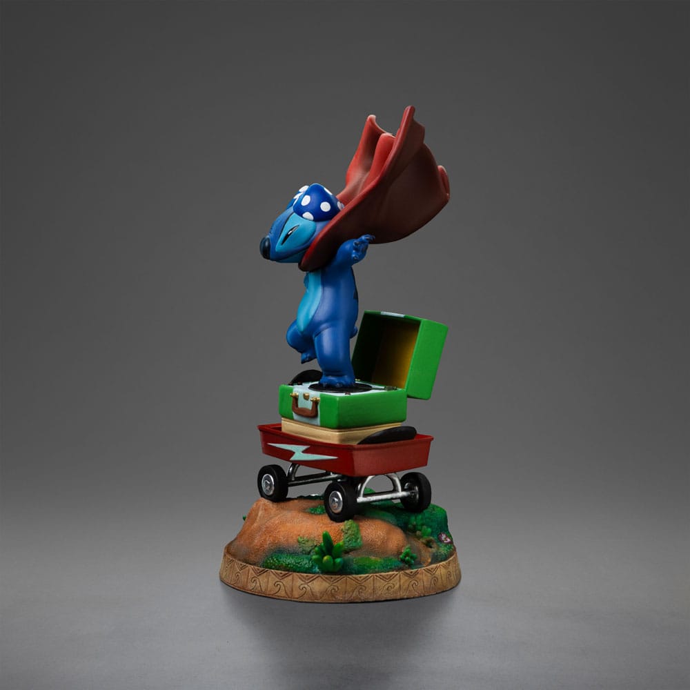 Lilo & Stitch Art Scale Statue 1/10 Stitch Laundry / King of Rock / Hula 19 cm