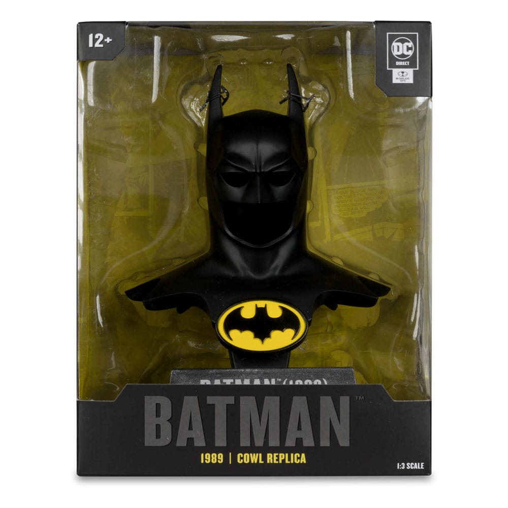 Batman 1966 / Batman 1989 / Batman Knightfall DC Direct Mini Replica 1/3 Batman Cowl 17-18-19 cm