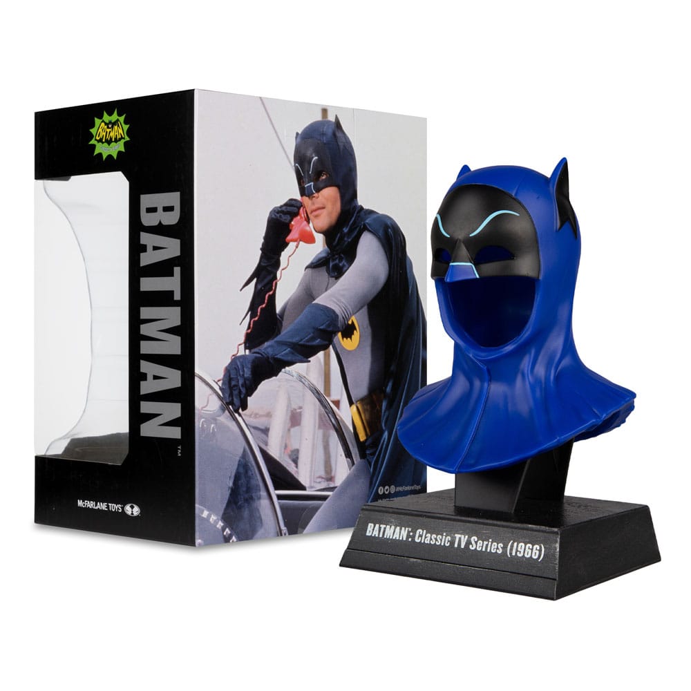 Batman 1966 / Batman 1989 / Batman Knightfall DC Direct Mini Replica 1/3 Batman Cowl 17-18-19 cm