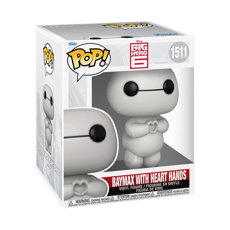 Big Hero 6 Oversized POP! Vinyl Figure Baymax (Heart Hands) 15 cm