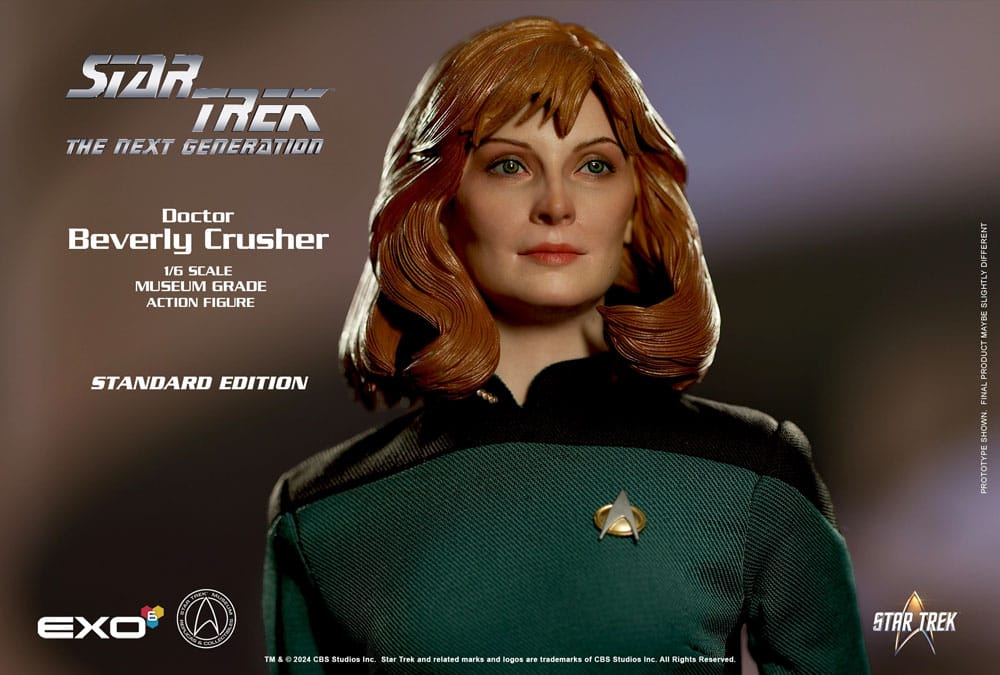 Star Trek: The Next Generation Action Figure 1/6 Dr. Beverly Crusher (Standard Edition) 27 cm