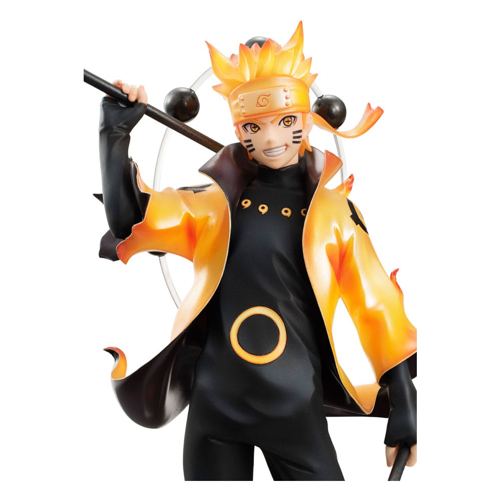 Naruto Shippuden G.E.M. Series PVC Statue Naruto Six Paths Sage Mode 15th Anniversary Ver. 22 cm