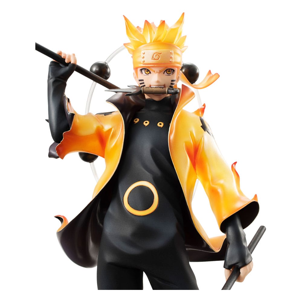 Naruto Shippuden G.E.M. Series PVC Statue Naruto Six Paths Sage Mode 15th Anniversary Ver. 22 cm