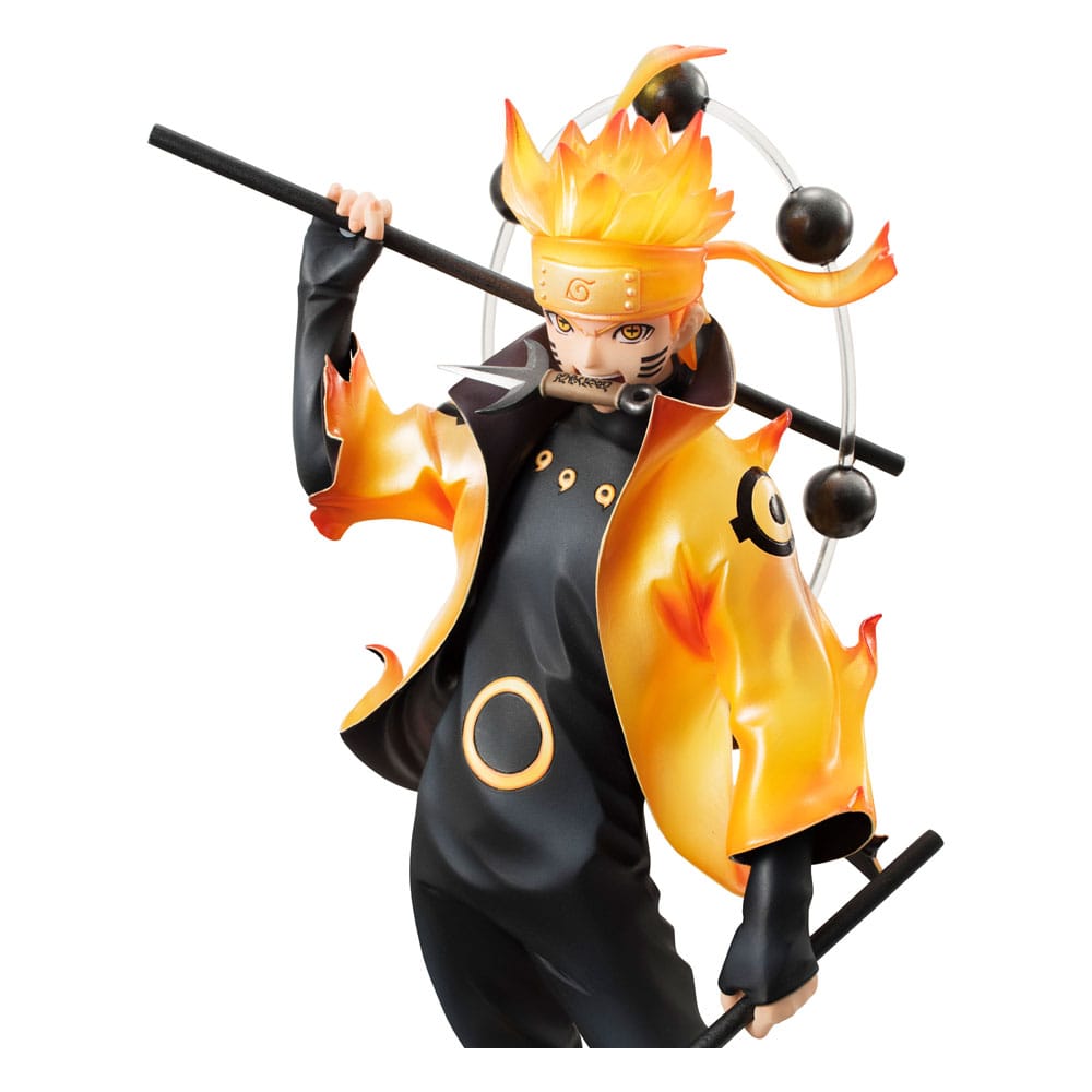 Naruto Shippuden G.E.M. Series PVC Statue Naruto Six Paths Sage Mode 15th Anniversary Ver. 22 cm