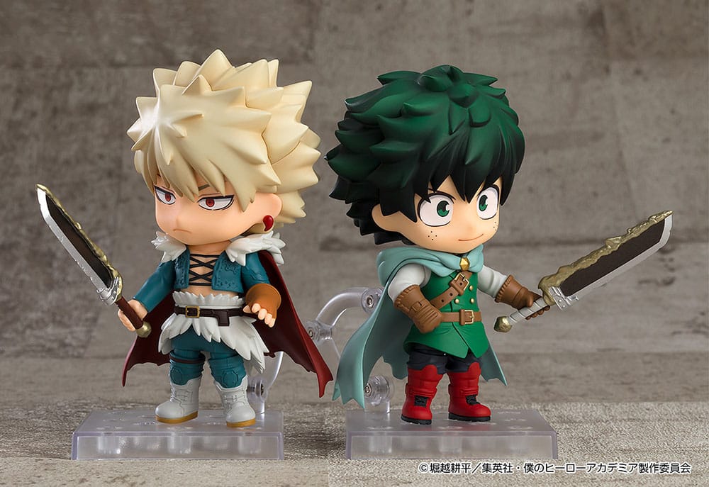 My Hero Academia Action Figure Izuku Midoriya / Katsuki Bakugo Jikketsu Costume Ver. 10 cm