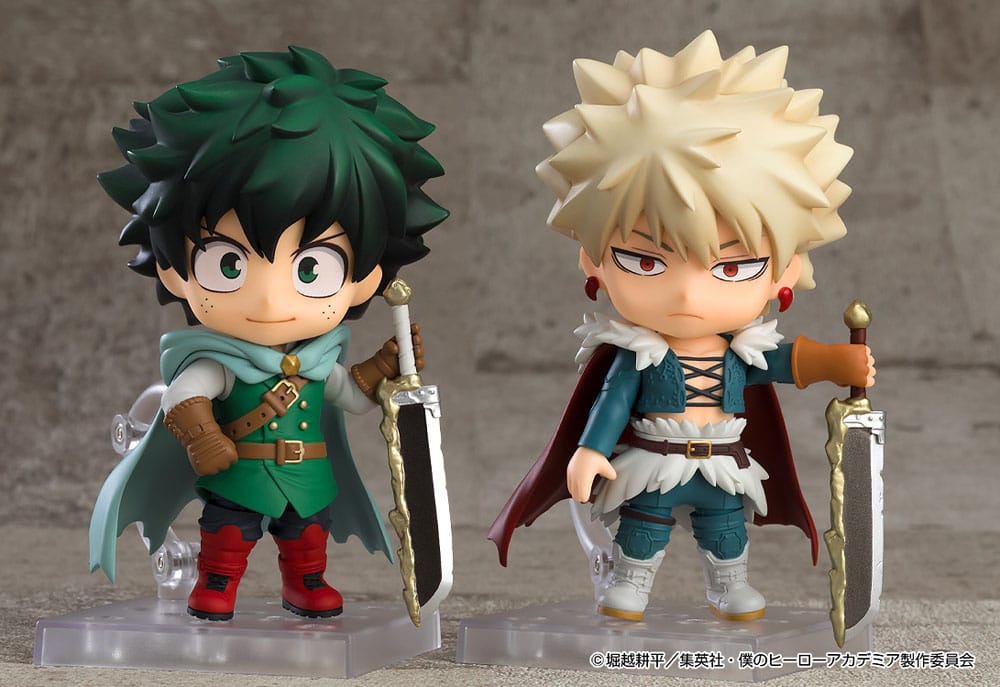 My Hero Academia Action Figure Izuku Midoriya / Katsuki Bakugo Jikketsu Costume Ver. 10 cm