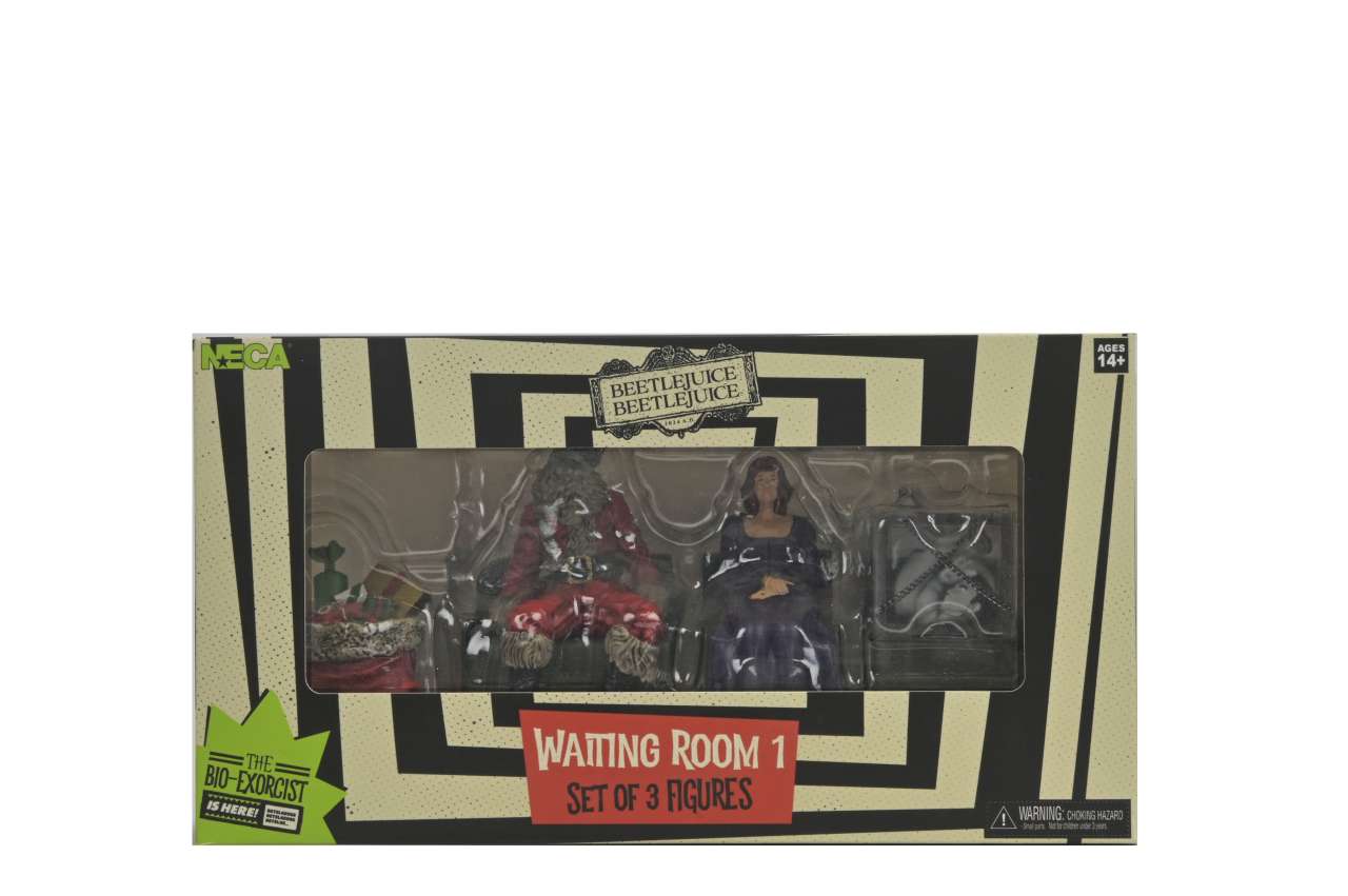 Beetlejuice 2 Waiting Room Set1 - 3 Figure 10 cm