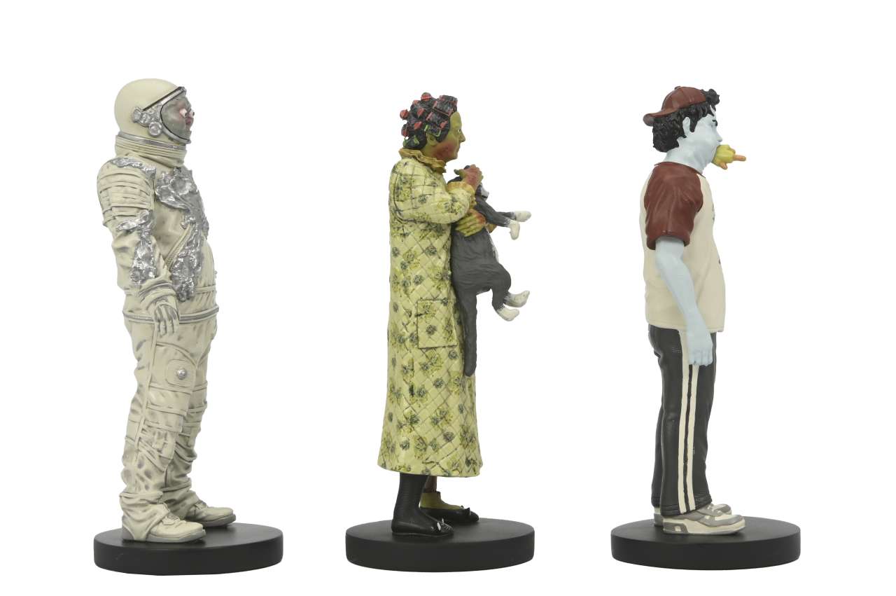 Beetlejuice 2 Waiting Room Set 2 - 3 Figure 10 cm