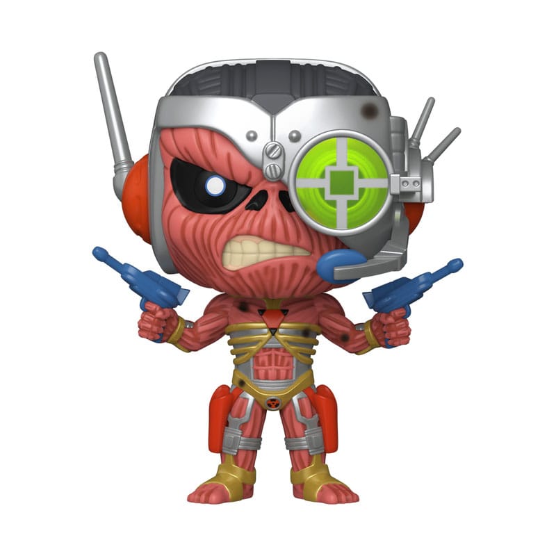 Iron Maiden POP! Rocks Vinyl Figure Senjutsu Eddie / Cyborg Eddie 9 cm