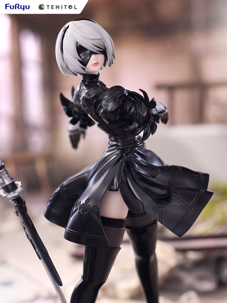 NieR:Automata Tenitol PVC Statue 2B / 9S Ver1.1a 22-18 cm