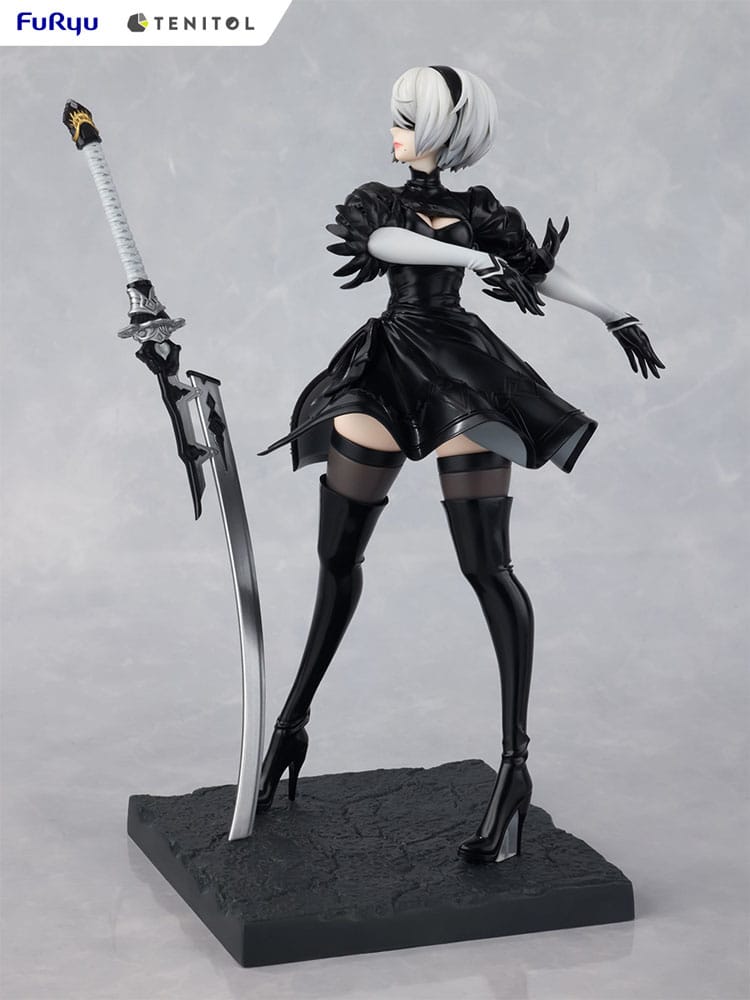 NieR:Automata Tenitol PVC Statue 2B / 9S Ver1.1a 22-18 cm