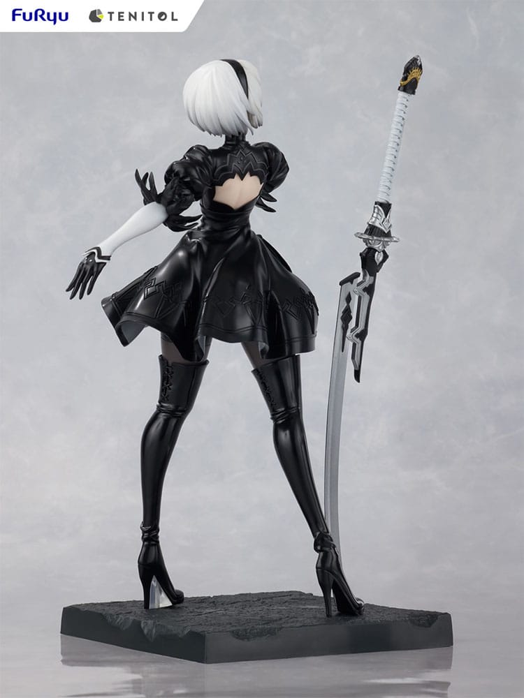 NieR:Automata Tenitol PVC Statue 2B / 9S Ver1.1a 22-18 cm