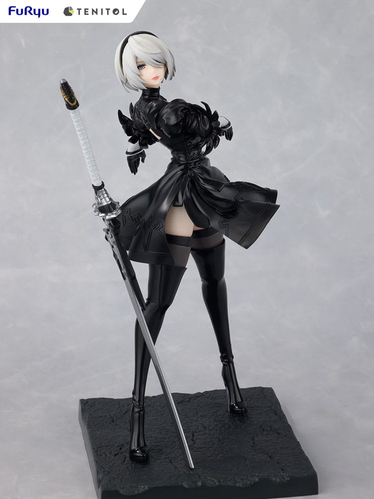 NieR:Automata Tenitol PVC Statue 2B / 9S Ver1.1a 22-18 cm