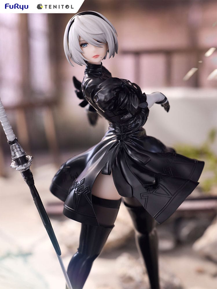 NieR:Automata Tenitol PVC Statue 2B / 9S Ver1.1a 22-18 cm