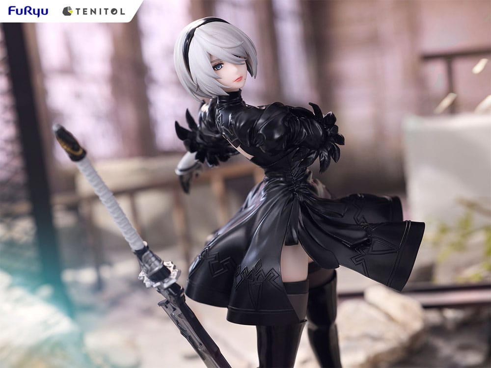 NieR:Automata Tenitol PVC Statue 2B / 9S Ver1.1a 22-18 cm