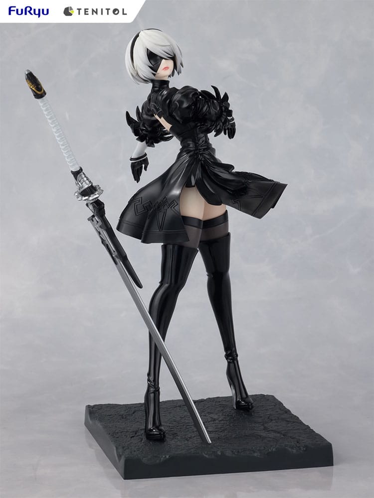 NieR:Automata Tenitol PVC Statue 2B / 9S Ver1.1a 22-18 cm