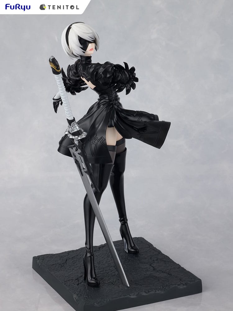 NieR:Automata Tenitol PVC Statue 2B / 9S Ver1.1a 22-18 cm