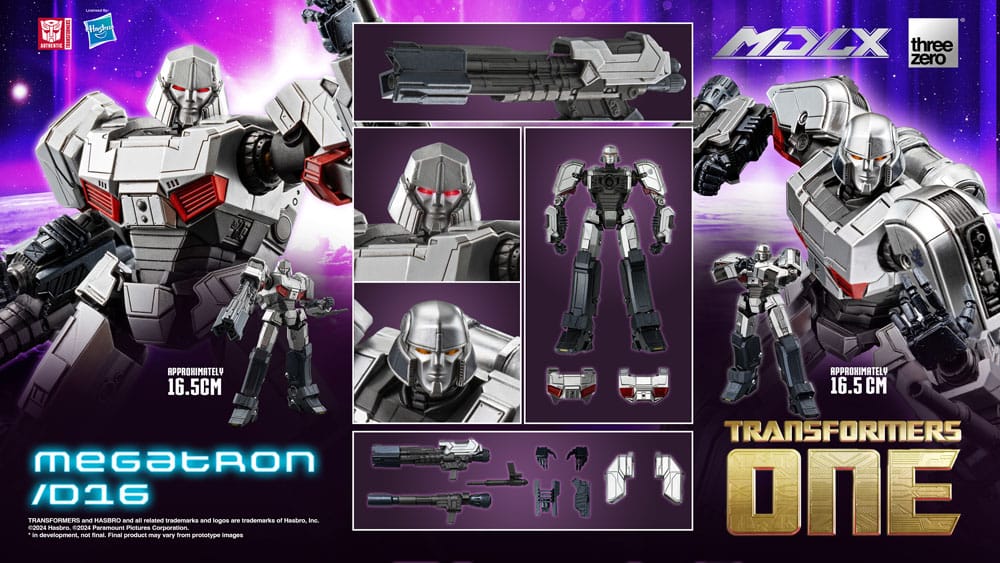 Transformers MDLX Action Figure Megatron-D16 / Optimus Prime/Orion Pax 16 cm