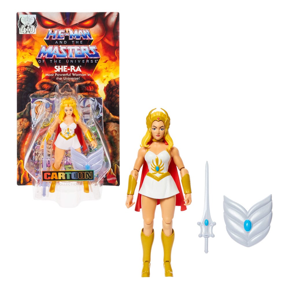 Masters of the Universe Origins Cartoon Action Figure Mantenna / Ram Man / She-Ra 14 cm