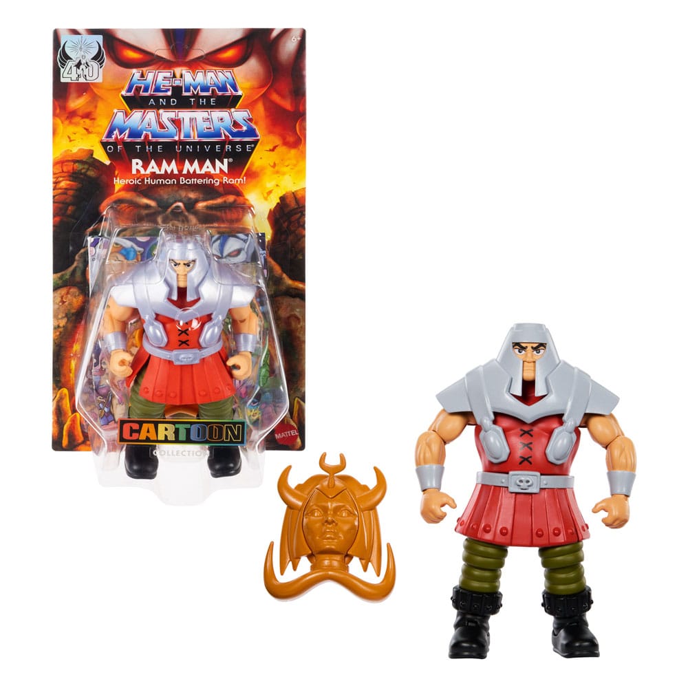 Masters of the Universe Origins Cartoon Action Figure Mantenna / Ram Man / She-Ra 14 cm