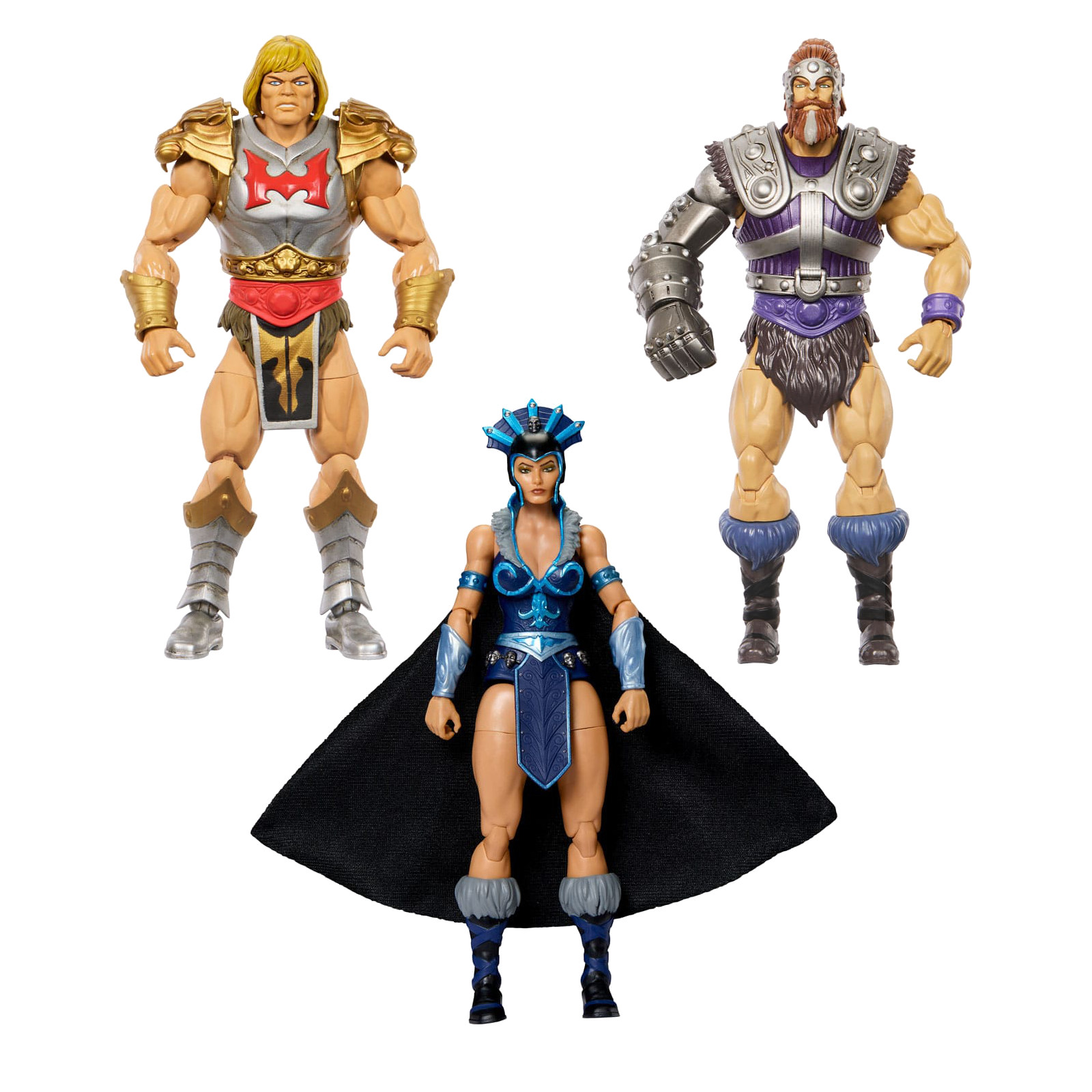 Masters of the Universe: New Eternia Masterverse Figure Evil-Lyn / Flying Fist He-Man / Fisto 18 cm