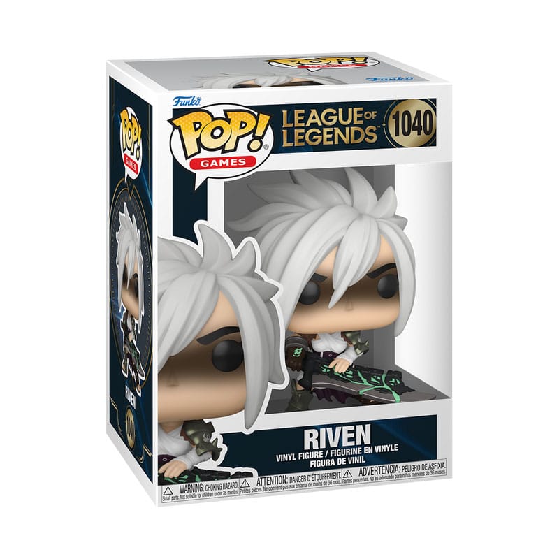 League of Legends POP! Games Vinyl Figure Ahri / Lucian / Riven / Senna / Viego 9 cm