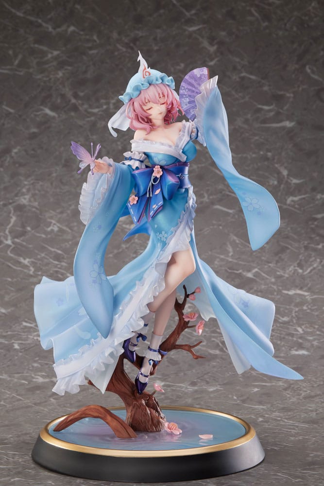 Touhou Project PVC  1/6 Ghost From the Calamitous Nirvana Yuyuko Saigyouji Deluxe Edition 32 cm