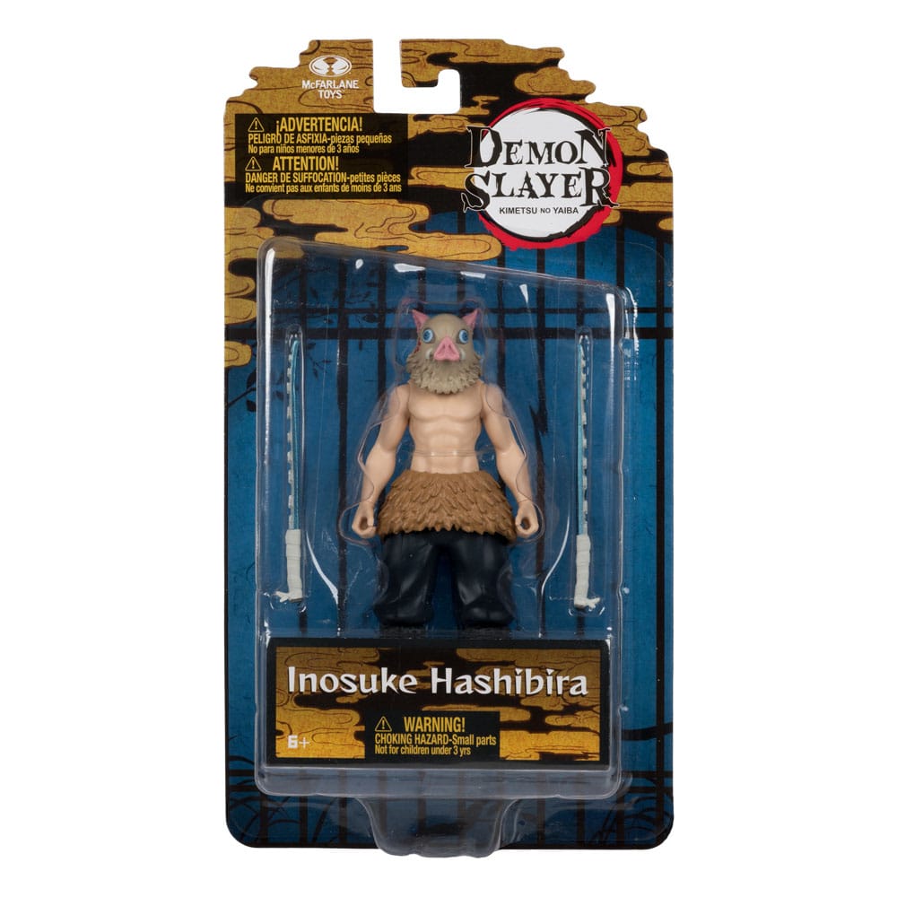 Demon Slayer: Kimetsu no Yaiba Action Figure Inosuke / Zenitsu / Tanjiro  13 cm