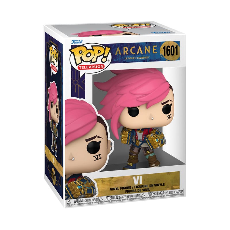 Arcane League of Legends POP! Vinyl Figure Jinx / Silco / Ekko / Vi / Heimerdinger 9 cm