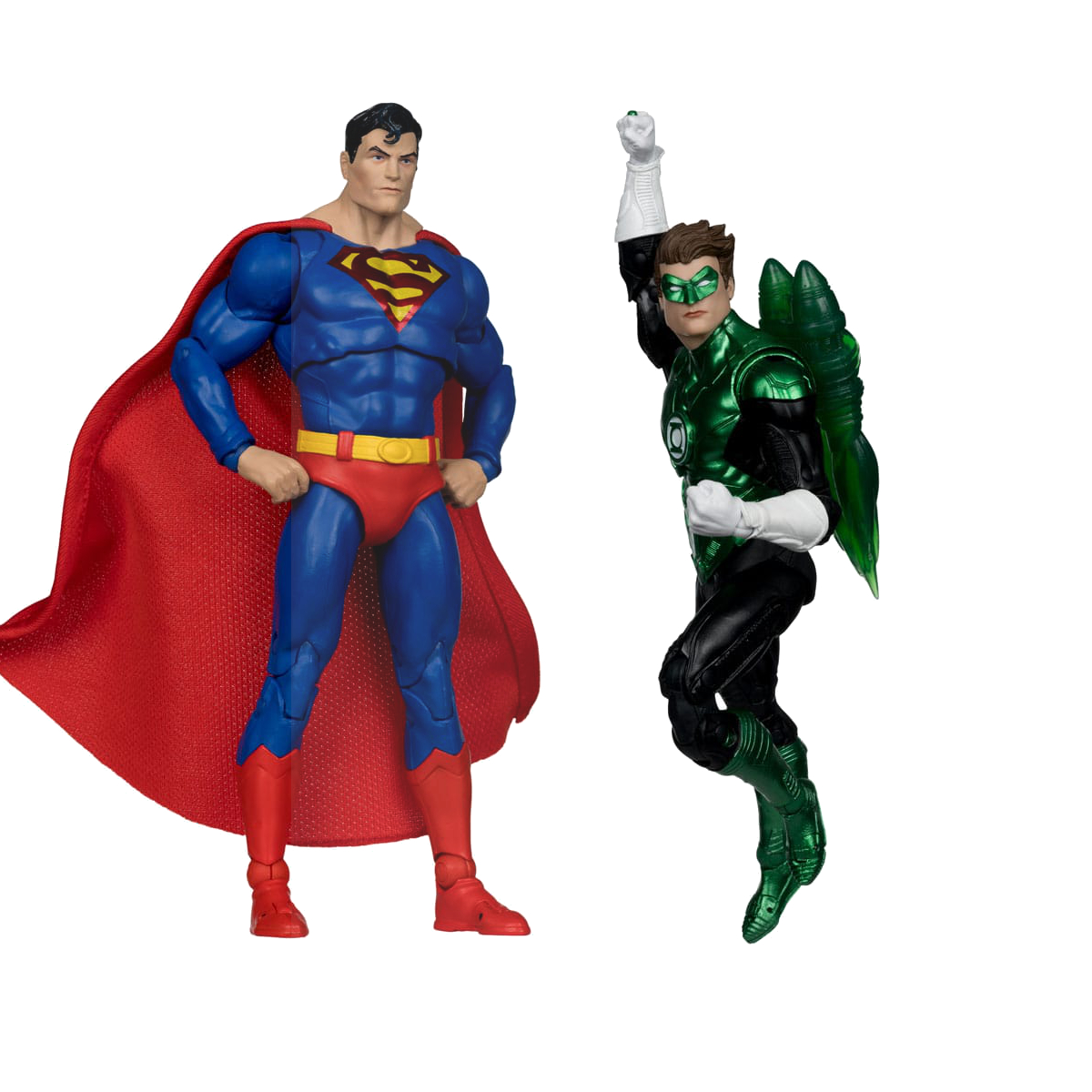 DC Multiverse Action Figure Green Lantern Hal Jordan / Superman Action Comics (Gold Label) 18 cm