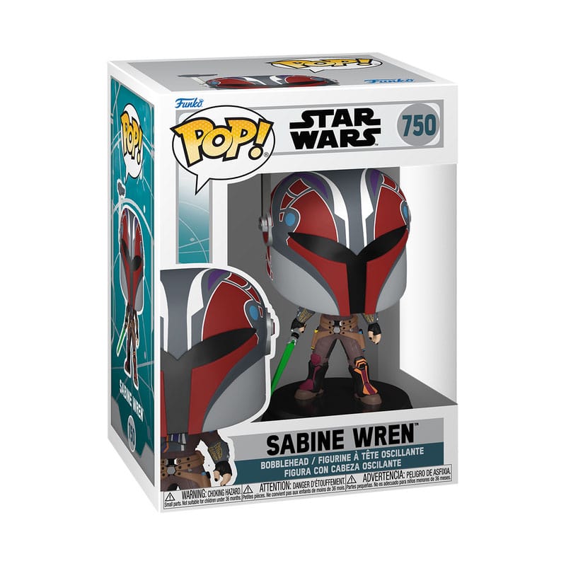 Star Wars: Ahsoka POP! Vinyl Figure S3- Sabine Wren / Ahsoka / Ezra Bridger / Anakin Skywalker 9 cm