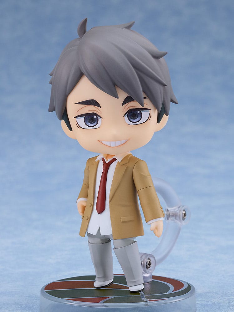 Haikyu!! Nendoroid Action Figure Osamu / Atsumu  Miya School Uniform Ver. 10 cm