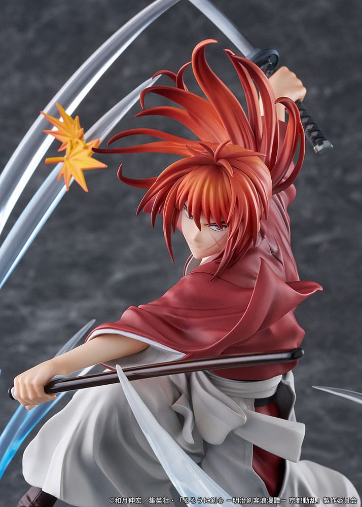 Rurouni Kenshin:  PVC Statue 1/7 Kenshin Himura Souryusen Ver. 27 cm