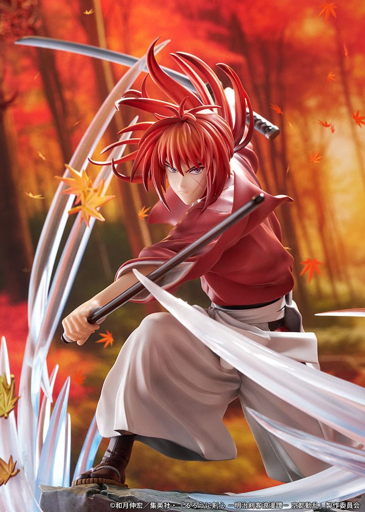 Rurouni Kenshin:  PVC Statue 1/7 Kenshin Himura Souryusen Ver. 27 cm