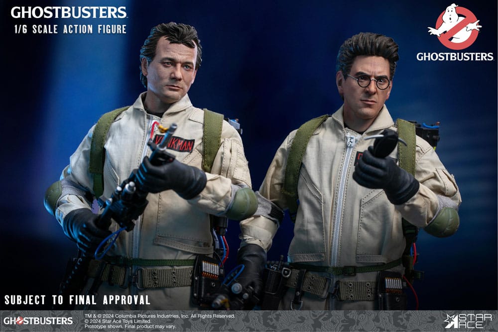 Ghostbusters (1984) Action Figure 1/6 Ray Stantz / Egon Spengler 30 cm