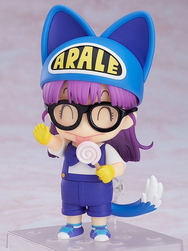 Dr. Slump Nendoroid Action Figure Arale Norimaki Cat Ears Ver. & Gatchan 10 cm