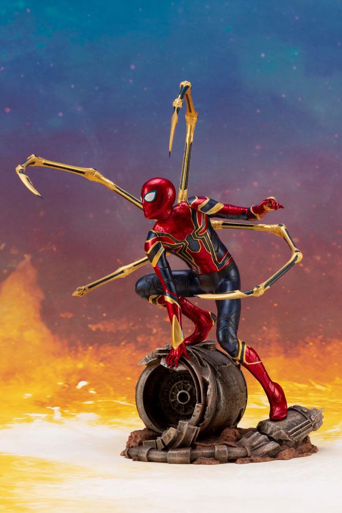 Avengers Infinity War ARTFX+ PVC Statue 1/10 Iron Spider 28 cm