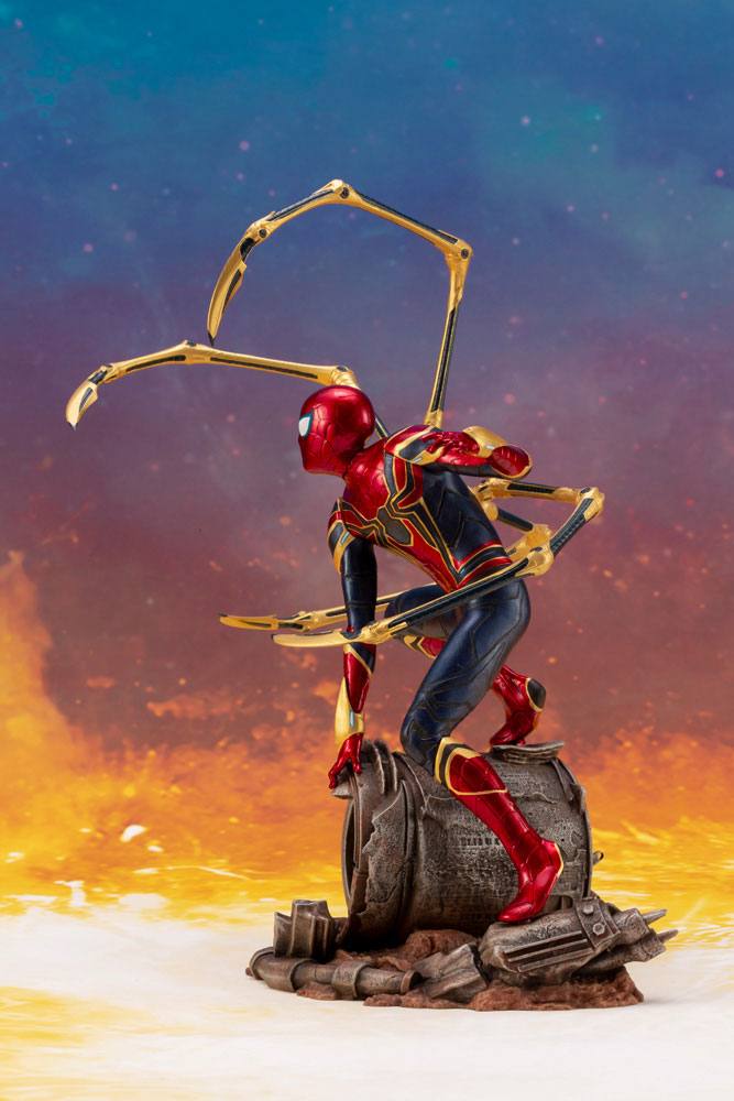 Avengers Infinity War ARTFX+ PVC Statue 1/10 Iron Spider 28 cm