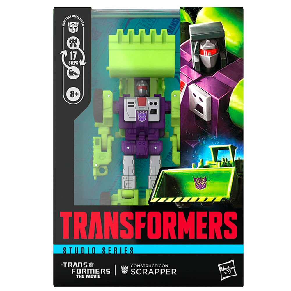 Transformers Studio Series Constructicon Scrapper figure 17 cm